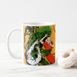 Das unbekannte grüne Sumpfmonster Vintage Comics Kaffeetasse