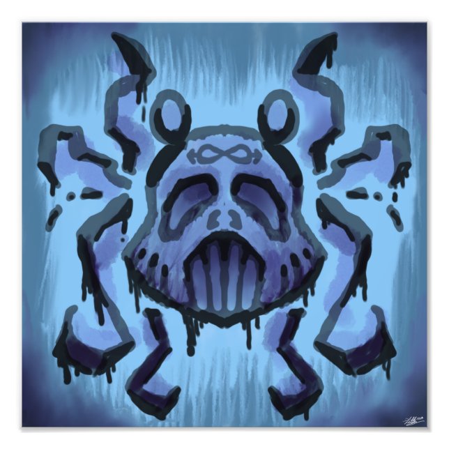 Das unendliche Panda-Poster Fotodruck (Vorne)