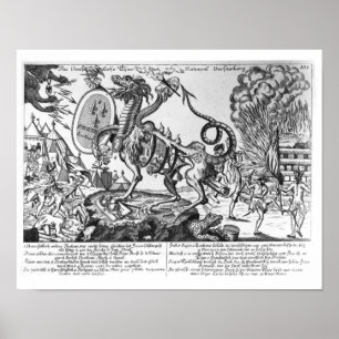 Das unersättliche Tier der Nationalversammlung Poster