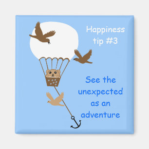 das Unerwartete annehmen Magnet