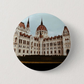 Das ungarische Parlament, Budapest, Ungarn Button