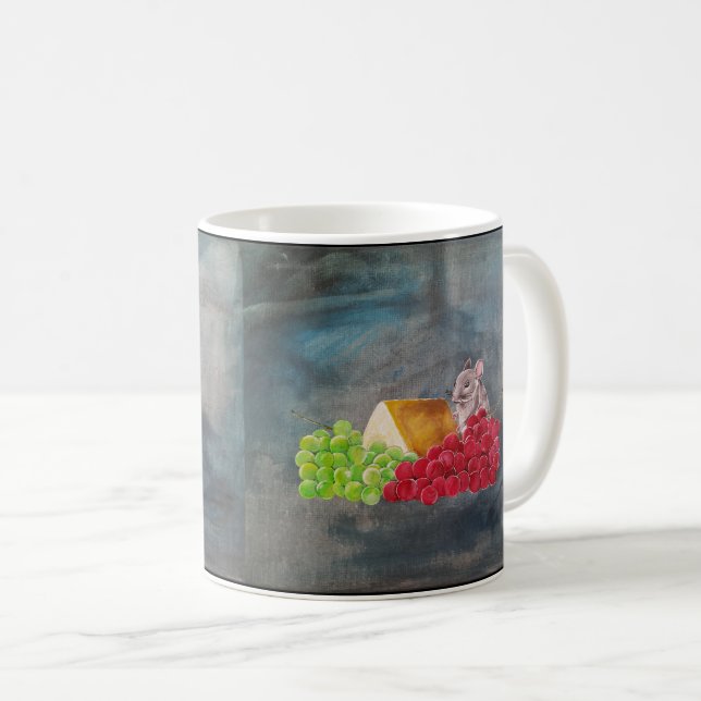 Das ungeladene Gast Gemälde von Alfred Fox Kaffeetasse (VorderseiteRechts)