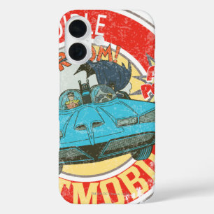 Das unglaubliche Batmobile Symbol iPhone 16 Hülle