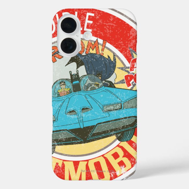 Das unglaubliche Batmobile Symbol Case-Mate iPhone Hülle (Rückseite)