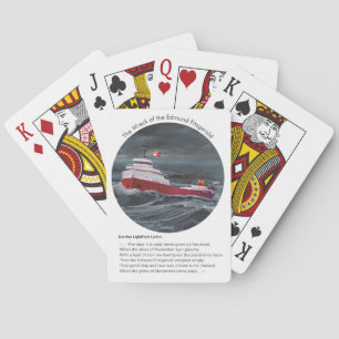 DAS UNGLÜCK DER EDMUND FITZGERALD SPIELKARTEN