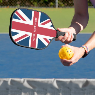 Das Union Jack britische Flagge Pickleball Paddle