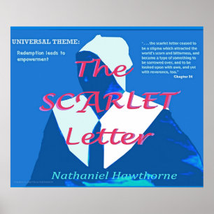 Das Universelle Thema des Scarlet Letter Poster