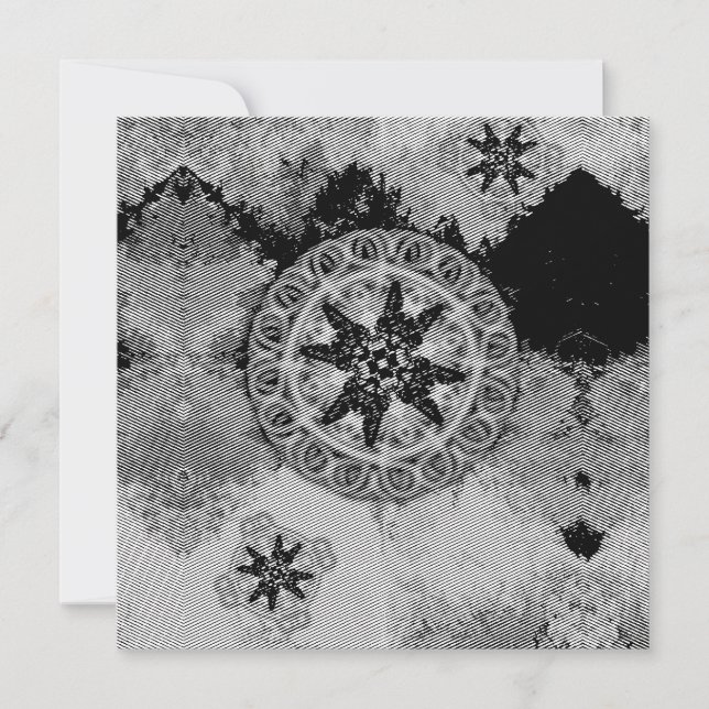 Das Universum Dankeskarte (Vorderseite)