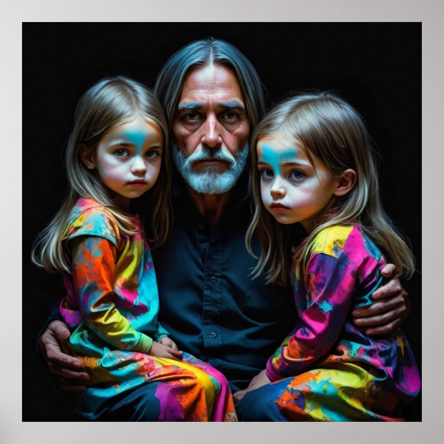 Das Universum hält sie Nah Poster (Vorne)