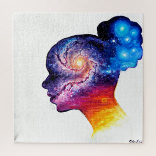 Das Universum in ihrem Geist Puzzle