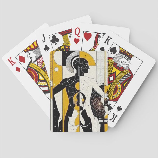 Das Universum in Ihren Träumen Spielkarten (Rückseite)