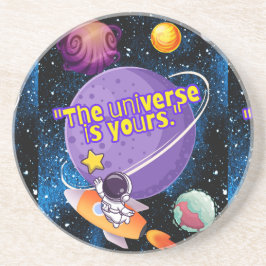 DAS UNIVERSUM IST DEIN GETRÄNKEUNTERSETZER