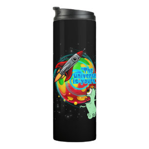 DAS UNIVERSUM IST DEIN THERMOSBECHER
