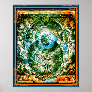 Das Universum ist ein Baum Poster