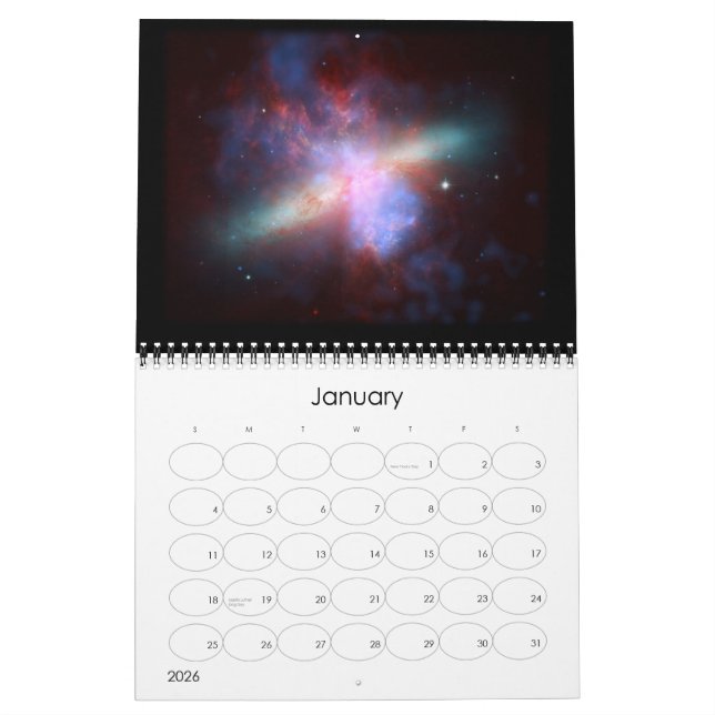 Das Universum Kalender (Jan 2026)