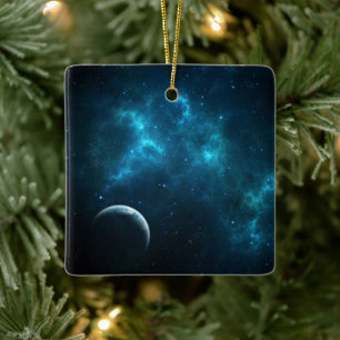 Das Universum Keramikornament