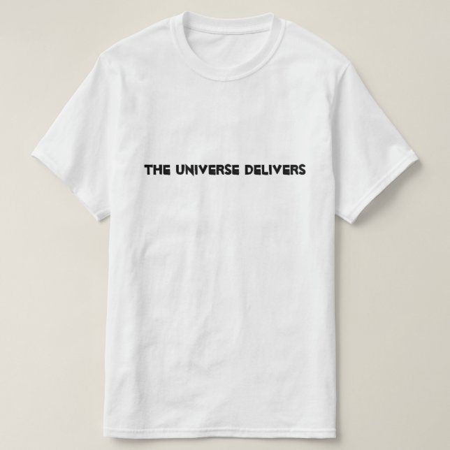 Das Universum liefert T-Shirt (Design vorne)
