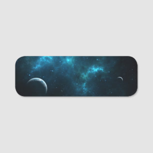 Das Universum Namensschild