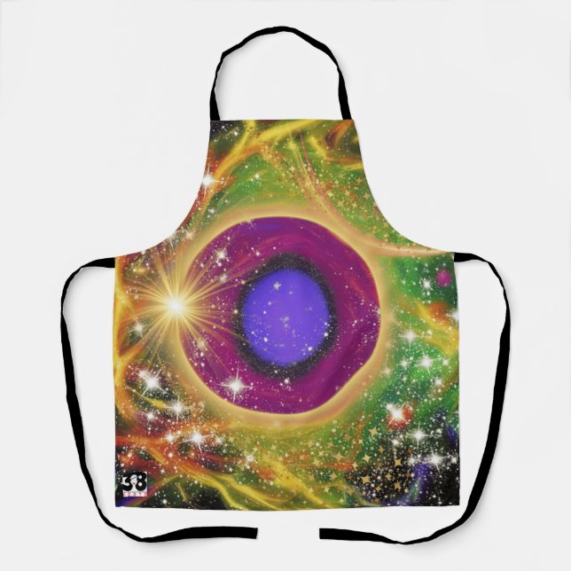 Das Universum Schürze (Vorderseite)