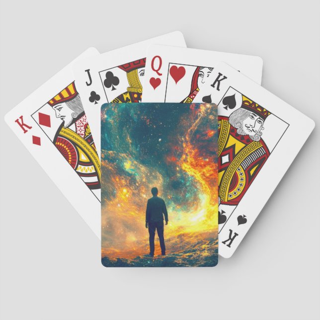 Das Universum Spielkarten (Rückseite)