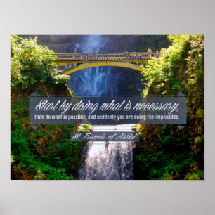 Das Unmögliche tun Poster