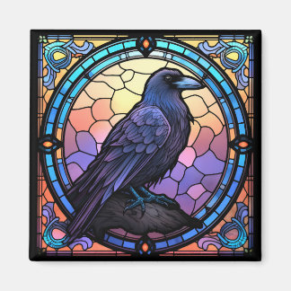 Das unscharfe, verkettete Glas Magnet