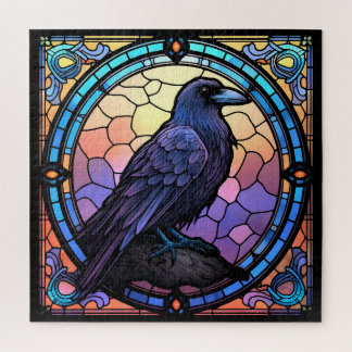 Das unscharfe, verkettete Glas Puzzle