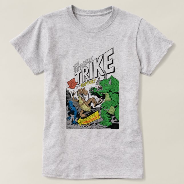 Das unwahrscheinliche Trike durch weibliches Shirt (Design vorne)