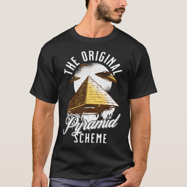 Das ursprüngliche Pyramidenprogramm Ägypten T-Shirt (Vorderseite)