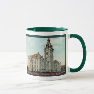 Das ursprüngliche Rathaus in Buffalo Coffee Mug Tasse