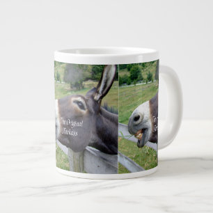 Das ursprünglicher Esel-lustige Esel-Maultier-Vieh Jumbo-Tasse