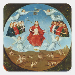 Das Urteil Quadratischer Aufkleber