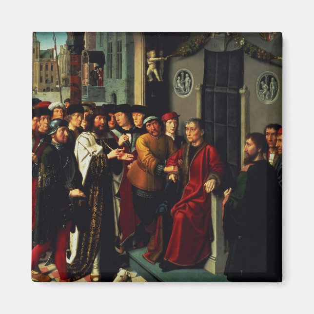 Das Urteil von Cambyses, 1498 Magnet (Vorne)