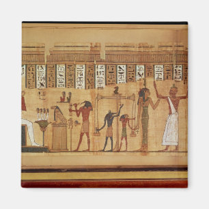 Das Urteil von Osiris, Detail Magnet