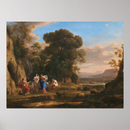 Das Urteil von Paris - Claude Lorrain Schöne Kunst Poster