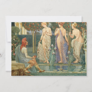 Das Urteil von Paris   Walter Crane Karte