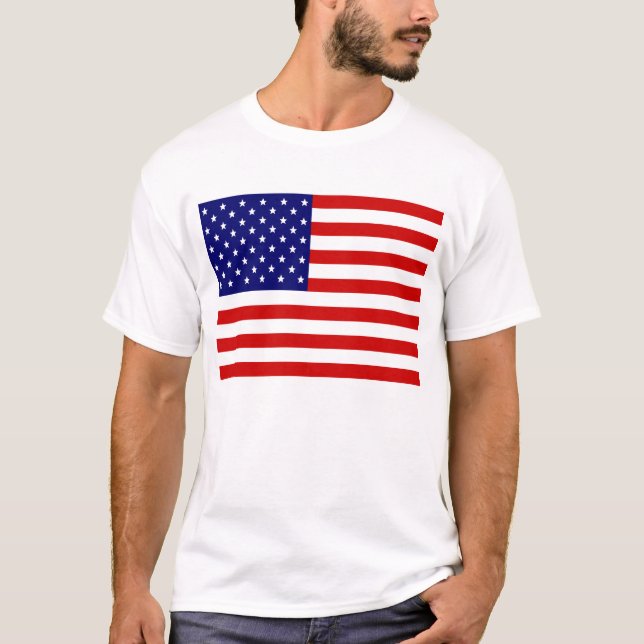 Das US Flagge T-Shirt (Vorderseite)