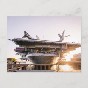 Das US Midway Museum Postkarte