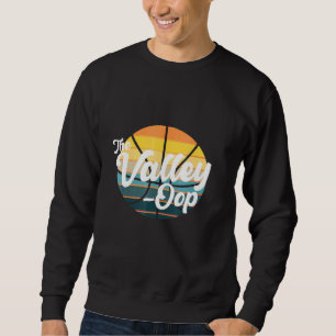 Das Valley Oop Basketball Phoenix Retro Sunset Bas Sweatshirt