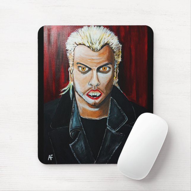 Das Vampir-Gemälde von Alfred Fox Mousepad (Mit Mouse)