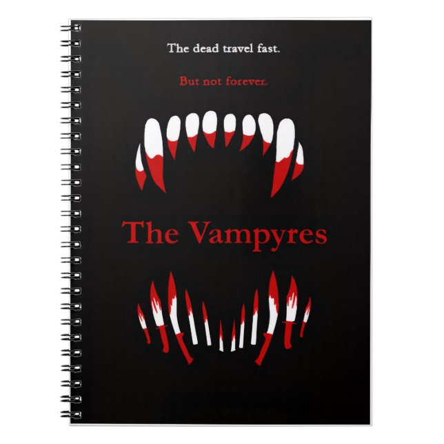 Das Vampyres-Notebook Notizblock (Vorderseite)