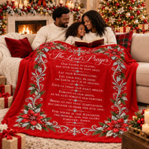 Das Vaterunser | Elegantes Weihnachten in Rot und