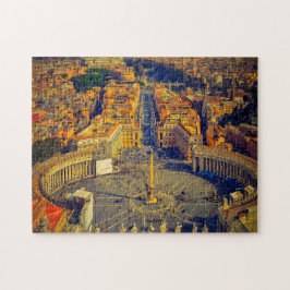 Das Vatikan Rom Italien. Puzzle