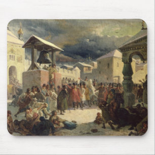 Das Veche in der Republik von Novgorod, 1861 Mousepad