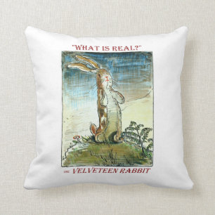 Das Velveteen Rabbit von Margery Williams Kissen