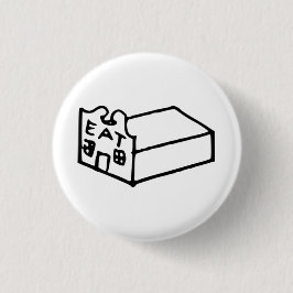 Das Venturi, das von Las Vegas lernt, verzierte Button