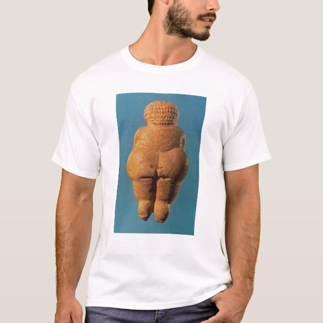 Das Venus von Willendorf T-Shirt (Vorderseite)