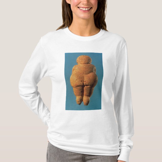 Das Venus von Willendorf T-Shirt (Vorderseite)
