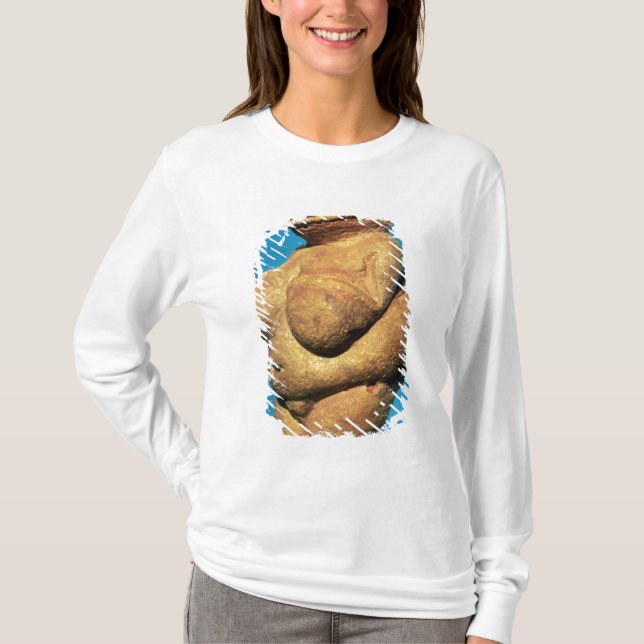 Das Venus von Willendorf T-Shirt (Vorderseite)