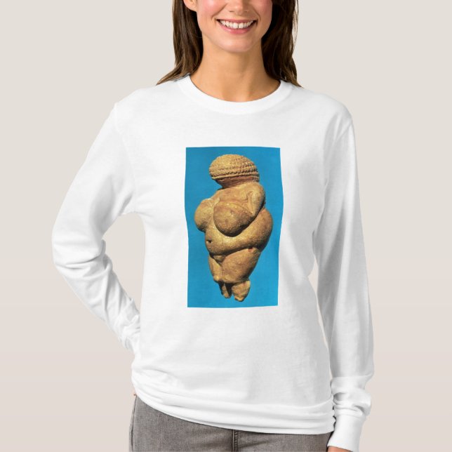Das Venus von Willendorf T-Shirt (Vorderseite)